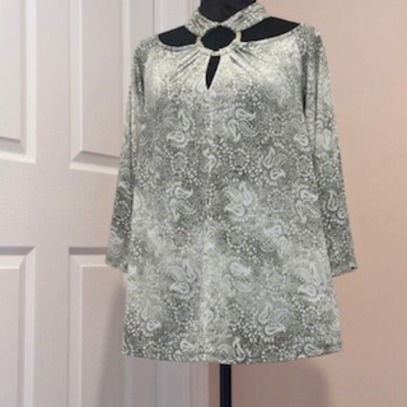 Michael Kors Tops - Michael Kors Blouse in Moss Green Size Small